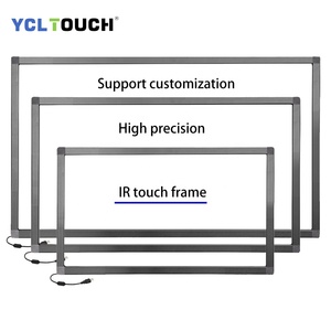 Cadre tactile IR YCLTOUCH à superposition tactile, réponse rapide, en alliage d'aluminium/plastique, 40 points, 43 pouces - Product Image 1