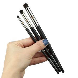 Yalina Premium nuovo stile cosmetico nero manico in legno Set di pennelli per il trucco di capra su misura per <span class=keywords><strong>le</strong></span> donne della signora - Product Image 1