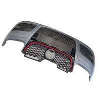 Ensemble de pare-chocs avant d'occasion avec calandre compatible OE 1K0807217RGRU, pièces de carrosserie de remplacement automobile pour Volkswagen Golf 5 Golf V GTI 1K
