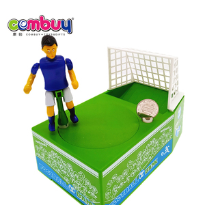 Dessin animé coups objectif joueur de football en plastique <span class=keywords><strong>tirelire</strong></span> - Product Image 5