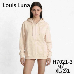 HDJ Sudadera con capucha informal para mujer, sudadera con capucha de manga larga, jersey de otoño invierno H7021-3 - Product Image 3