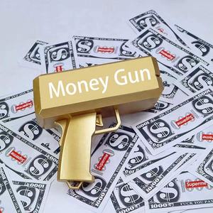 Pistola de juguete para jugar al cine en casa, Arma de juguete para jugar al cine, regalo de cumpleaños, dinero en efectivo, 2018-1, 100 Uds. - Product Image 4