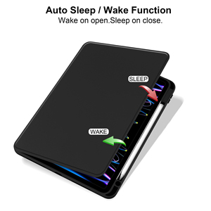 Fundas inteligentes con tapa de PU <span class=keywords><strong>para</strong></span> <span class=keywords><strong>Redmi</strong></span> <span class=keywords><strong>Pad</strong></span> 2 2025 360, <span class=keywords><strong>funda</strong></span> acrílica giratoria <span class=keywords><strong>para</strong></span> tableta <span class=keywords><strong>para</strong></span> <span class=keywords><strong>Xiaomi</strong></span> <span class=keywords><strong>Redmi</strong></span> Pad2 11 ", <span class=keywords><strong>funda</strong></span> con portalápices - Product Image 2