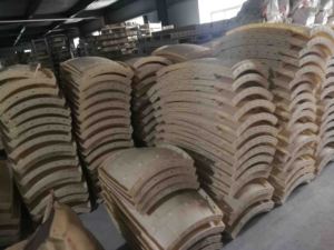 Beton bahçe kalıp ahşap doku tezgahı varil şekli bacak - Product Image 5