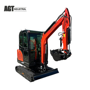AGT QNT 50R Mini Excuvator 21KW escavatore a benzina Mini scavatore con il pollice idraulico scavatore motore Rato escavatore - Product Image 2