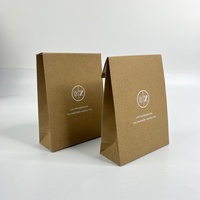 Enveloppes d'expédition en kraft écologiques, recyclables, avec logo personnalisé, style vintage, 180 g, bande autocollante pour vêtements, chaussures, sacs