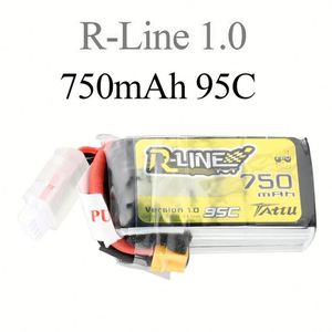 Tattu R-Line 1.0 LiPo 750mAh 11.1V/14.8V 95C 3S 4S1P Plastic Battery Pack XT30 <b>Plug</b> RC FPV Racing Quadcopter China - Product Image 3