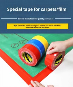 Fita de Tecido Branca Forte, Adesiva de Um Lado, Espessa, Impermeável, Alta Adesão, Filme Protetor para Decoração DIY, 50 Metros - Product Image 6