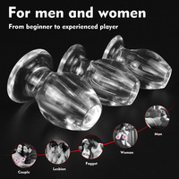 Leyapek Perforierter Hohl-Analplug Dilatator für Anal-/Vaginalgebrauch Orgasmische Masturbation Sexspielzeug für Männer/Frauen Modern