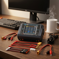 Chargeur/déchargeur de batterie Lipo HTRC T240 DUO AC DC RC 240W 10A à double canal pour batteries RC