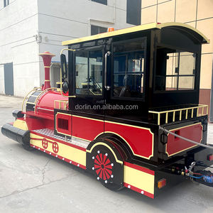 ODM 50 Asientos Park Tren de carretera eléctrico, Tren turístico de la ciudad, Tren eléctrico sin rieles Precios de venta - Product Image 5