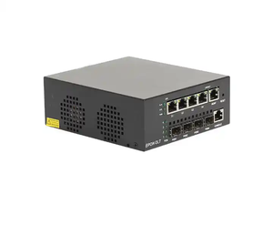 FTTH Mini EPON OLT Ha7004s 4 ports PON Gigabit Up-Link Module SFP TCP/IP Portée 20 km Optionnel 4 ports DC12V - Product Image 1