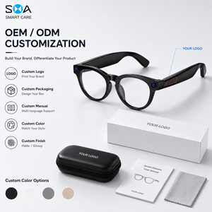 Lunettes Intelligentes IA Neuves avec Caméra 8MP, Enregistrement Mains Libres, Assistant Vocal, Traduction et Stockage 8 Go – Fournisseur OEM/ODM - Product Image 5