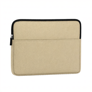 Funda Protectora para Portátil Acolchada de Poliéster Resistente al Agua, Moderna, a Prueba de Golpes, con Bolsillo Frontal, Reciclable - Product Image 5