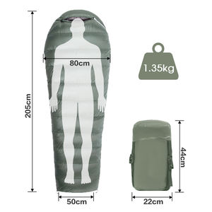 <span class=keywords><strong>Sac</strong></span> <span class=keywords><strong>de</strong></span> <span class=keywords><strong>couchage</strong></span> en duvet d'oie d'hiver <span class=keywords><strong>ultra</strong></span> léger et super chaud en nylon imperméable <span class=keywords><strong>de</strong></span> haute qualité pour le <span class=keywords><strong>froid</strong></span> extrême - Product Image 5