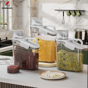 Organizador de Arroz para Cocina XinHang con Sello de Junta de Silicona, Contenedor de Plástico de Grado Alimenticio para Granos, Organizador de Alimentos Secos de Alta Capacidad - Product Image 4