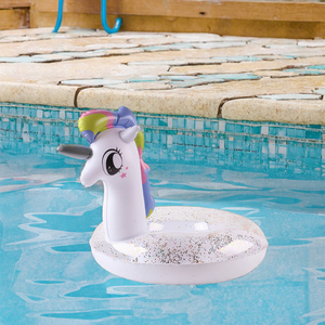 Customizable <strong>Unicorn</strong> <strong>Inflatable</strong> Waterproof Pool <strong>Floats</strong>-Eco-Friendly PVC Large Rainbow Swimming Rings for Women Bulk <strong>Supplier</strong> - Product Image 2