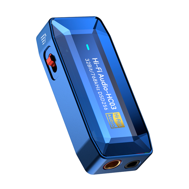 Type C to 3.5mm HC03 Mini HiFi Amplifier: Lossless Audio Decoder Adapter for iPhone Android Laptop (Portable, Universal)"