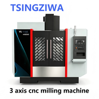 Centre d'usinage vertical CNC Tsingziwa VL-1165, broche BT40 8000 tr/min, 24 outils ATC, haute précision, 3 axes, usage intensif