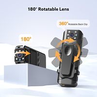 H82 Bodycam met audio- en video-opname 1080P FHD Mini Draagbare Bodycam Draagbare Kleine Persoonlijke Camcorder