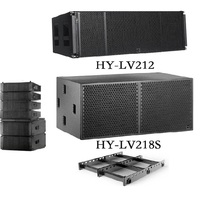 Subwoofer profesional de 18 pulgadas, altavoz pasivo Popular de 1200W alimentado por subwoofer, sistema de sonido