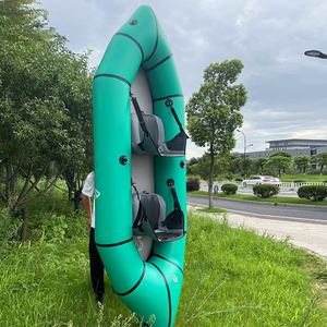 Mejor proveedor Ultralight TPU doble persona Pas Cher Packraft/<span class=keywords><strong>Kayak</strong></span> Frontier inflable pesca/canotaje barco - Product Image 3