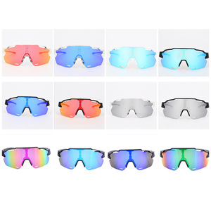Cycling Sunglasses Full Rim Polarized Windproof <b>Adjustable</b> <b>Strap</b> Multi-Functional Sport Eyewear Box Packing - Product Image 2