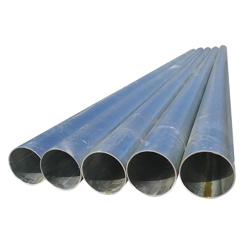 ERW pipe CHS 60mm sch40 ASTM A36 A53 BS 1387 hot dip galvanized steel tube GI pipe pre galvanised iron tubular