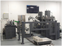 Système d'essai de compression du béton automatique ZNY-2000 One-Drive-One 2000kN avec presse servo électro-hydraulique + robot 6 axes