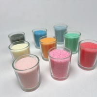 Bougie en cire de sable de perle 100 % naturelle, à changement de couleur, pour la décoration intérieure, idéale pour les mariages et les fêtes - Meilleure vente