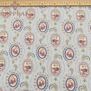 Tissu <span class=keywords><strong>en</strong></span> coton imprimé floral Liberty de haute qualité HAPPEAK, finition soyeuse et douce, pour pyjamas - Product Image 2