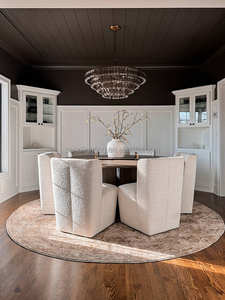 ג 'יאצ' יו עגול נברשת רטרו נורדי זכוכית מעושנת נברשת סלון מלון לובי תליית תליון תאורה - Product Image 5