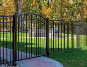 Portail décoratif en <span class=keywords><strong>fer</strong></span> <span class=keywords><strong>forgé</strong></span>, portail principal en <span class=keywords><strong>fer</strong></span>, 20' en acier galvanisé, double <span class=keywords><strong>porte</strong></span>, motif cerf, clôture, treillis, portails - Product Image 2