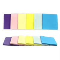 Yalong vente en gros personnalisé 3x3 pouces bloc-notes créatif couleurs vives étudiant papeterie ensemble de notes autocollantes