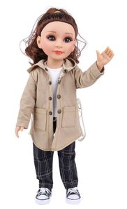 ตุ๊กตา BJD แฟชั่นสำหรับเด็กผู้หญิง ขนาด 18 นิ้ว <span class=keywords><strong>สี</strong></span>ดำ น่ารัก สวยงาม เหมาะสำหรั<span class=keywords><strong>บ</strong></span>เป็นของขวัญวันเกิดเด็ก - Product Image 4
