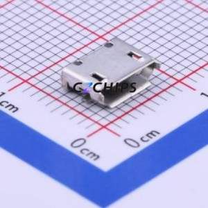 U-MICRM05P-BF10 USB Connector SMD Connector ( Connector Type: Micro-B )( Protocol Standard: USB 2.0 )( Gender: Female ) - Product Image 1