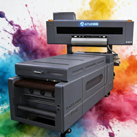 Nueva Impresora DTF Digital ATUE de Seis Cabezales, 70 cm, 24 Pulgadas, con Cabezales de Impresión Epson, Tamaño A1, 220 V/110 V, 1 Año de Garantía, Tinta DTF