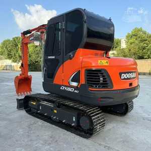 DX60-9C Doosan d'occasion de haute qualité mini-pelle de 6 tonnes pelle sur chenilles Doosan 60 à vendre - Product Image 2