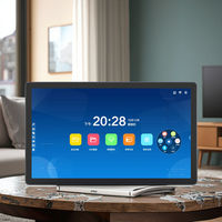 Tablet PC Android con Pantalla Táctil Capacitiva de 32 Pulgadas para Montaje en Pared, Rockchip Quad Core, POE, NFC, RFID, Cámara Frontal, para Negocios y Hogar Inteligente