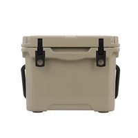 Chaise glacière rotomoulée moderne et personnalisée, isotherme et écologique, 17QT, avec compresseur – Portable pour canettes, pêche, camping et pique-nique