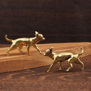 Figura de animal de latón, zorro, decoración de mesa, adorno de jardín para interiores y exteriores, regalo de inauguración de casa - Product Image 2