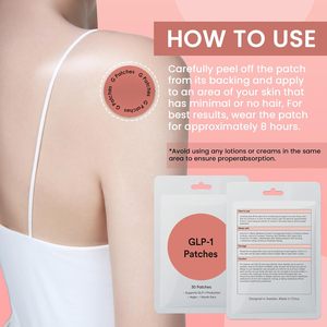 Parches GLP-1 para la Pérdida de Peso, Fórmula Natural de Berberina, Apoya el Metabolismo, 30 Parches Veganos, Suministro para 1 Mes, Alta Calidad - Product Image 3