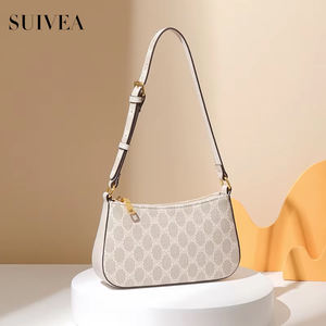 Bolso de Hombro Estilo Francés, Simple, Moderno, con Diseño de Flores Antiguas, para Mujer - Product Image 3