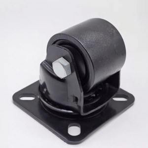 Rodízios Giratórios de Nylon Reforçados de 2 Polegadas com Capacidade de Carga de 300kg para Carrinhos de Compras Industriais, Móveis e Bancadas de Trabalho - Product Image 4