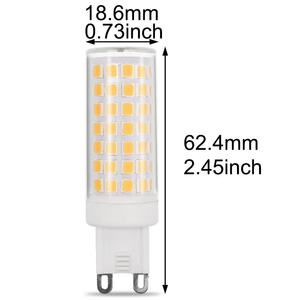 Ampoule LED G9 Dimmable Équivalent Halogène Sans Scintillement pour Lustre 5W 6W 7W 9W 12V 110V 220V 85-265V 5-12W - Product Image 4
