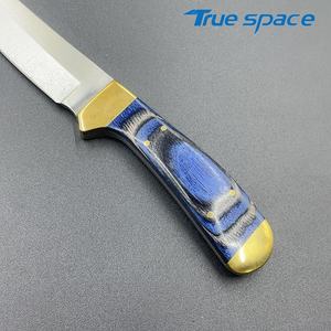 Fournitures d'usine couteau à lame fixe de survie de chasse en plein air Super <span class=keywords><strong>Sharp</strong></span> avec manche en bois coloré - Product Image 5