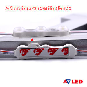 Haute luminosité 12V 3 LED Module 1.2W Ultrasonique IP68 120LM SMD 2835 Led Module Lumière avec Lentille - Product Image 4