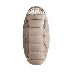 Free Sample Custom Outdoor Camping Cold Weather Adult polyester <b>Sleeping</b> <b>Bag</b> - Product Image 2