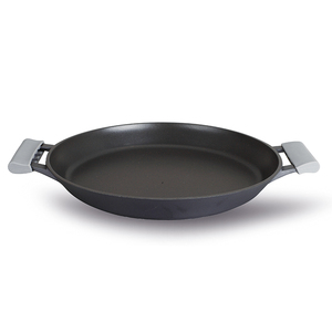 Ustensiles de cuisine en fonte d'aluminium personnalisable Casserole à <span class=keywords><strong>paella</strong></span> espagnole avec double poignée - Product Image 1