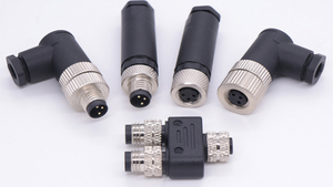 M8 Sensor Power <strong>Connector</strong> 3 5 6 Pin Male Female Joint Waterproof Contact Harting Industrial <strong>Connector</strong> - Product Image 3